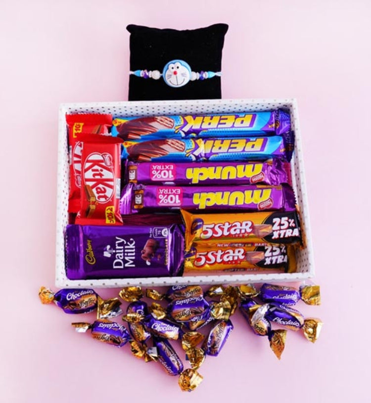 Kids Rakhi with Chocolates Combo