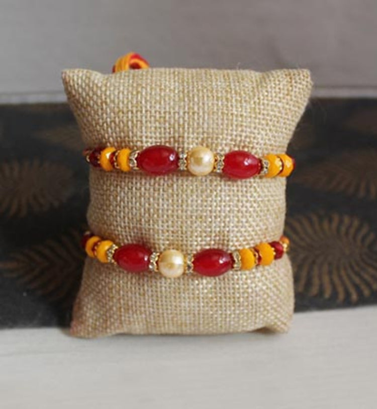 Dry Fruit Box with 2 Rakhis