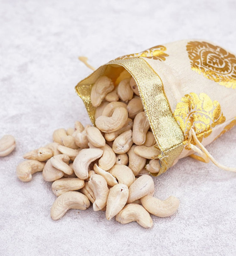 Rakhi with Cashew Potli