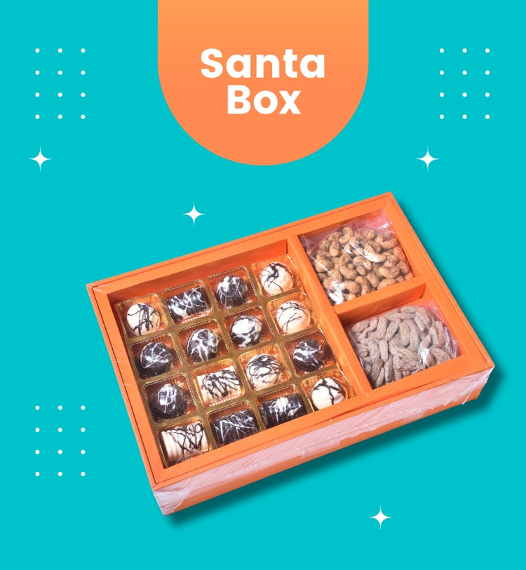 The Colorful Santa Box