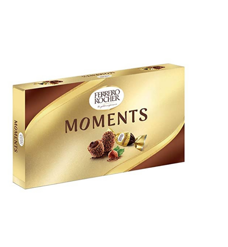 Ferrero Rocher Moments, (Box of 12 Units), 69.6g