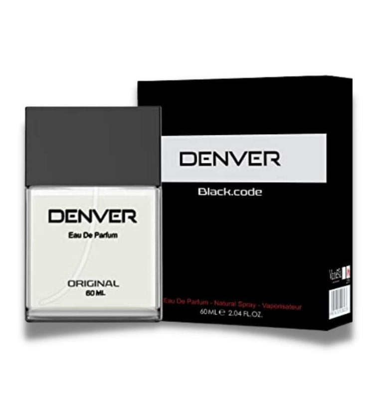 Denver Gift Pack Black Code Deodorant 150 Ml And Perfume For Men 60 Ml (Set Of 2)