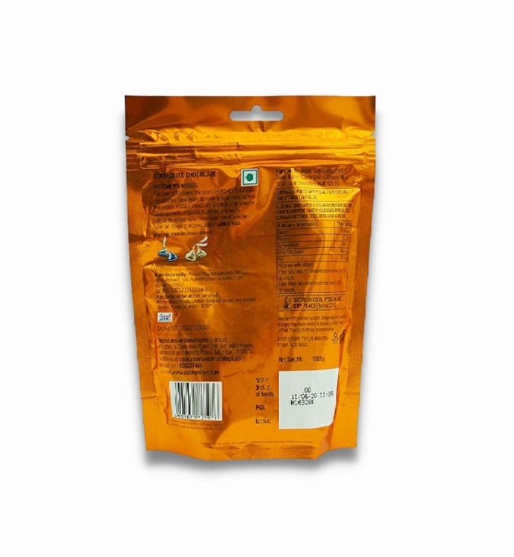 Hershey's Kisses Almond Pouch, 100.8 g