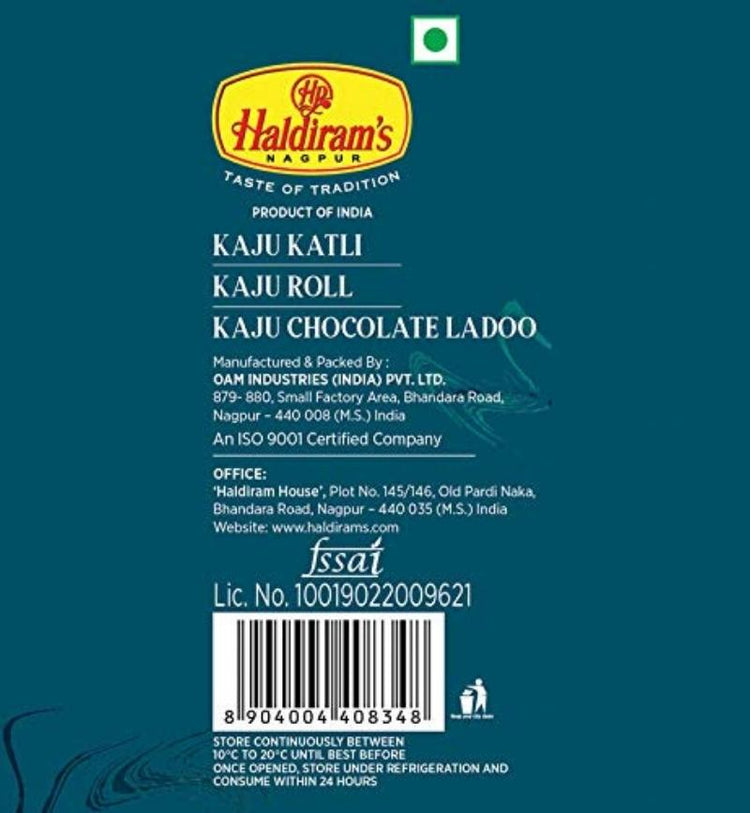 Haldiram's Nagpur Flavourful Fusions - Kaju (500 gms)